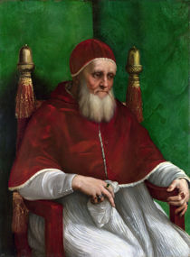 Portrait of Pope Julius II von Raphael