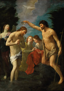 The Baptism of Christ, 1623 von Guido Reni