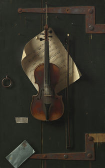 The Old Violin, 1886 by William Michael Harnett