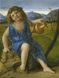 The Infant Bacchus, c.1505-10 by Giovanni Bellini