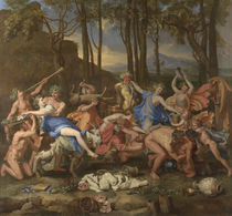 The triumph of Pan, 1636 by Nicolas Poussin