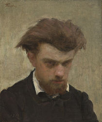 Self-Portrait, 1861 von Ignace Henri Jean Fantin-Latour
