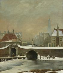 The Raampoortje in Amsterdam by Wouter Johannes van Troostwijk