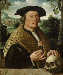 Portrait of Pompeius Occo, c. 1531 von Dirk Jacobsz