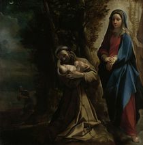 The Vision of Saint Francis of Assisi von Lodovico Carracci