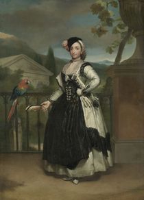 Portrait of Isabel Parreno Arce and by Anton Raphael Mengs