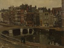 The Rokin in Amsterdam, 1897 by Georg-Hendrik Breitner