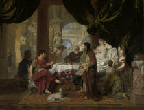 Cleopatra’s Banquet, c.1675-80 von Gerard de Lairesse