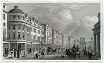 Regent Street, London, from the Quadrant by Thomas Hosmer Shepherd