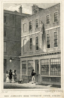 The Grecian Coffee House, Devereux Court by English School
