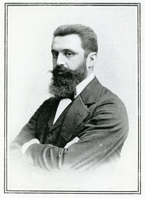 Theodor Herzl by English School
