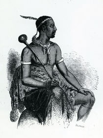 King Moshoeshoe I 1833 von French School