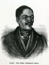 William Kama , The First Christian Chief von English School
