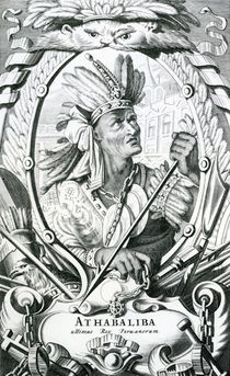 Atabalipa, King of Peru by English School