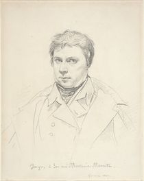 Self-Portrait, 1822 von Jean Auguste Dominique Ingres
