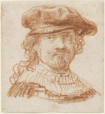 Self-Portrait, c.1637 by Rembrandt Harmenszoon van Rijn