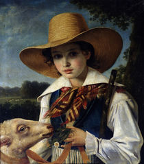 Portrait of Young Marius Peptipa von Jean Godechart
