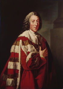 William Pitt, 1st Earl of Chatham by Richard Brompton