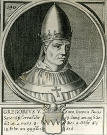 Pope Gregory V by English School