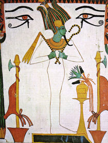 Osiris from the Tomb of Sennedjem by Egyptian 19th Dynasty