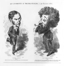 Caricatures of Vernouillet the Intriguing by M. Marcelin