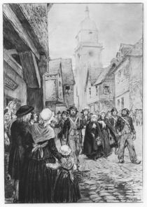The Arrest of Lucile de Chateaubriand von French School