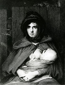 A mother breastfeeding her Baby by English School