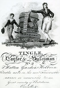 Trade card for Tingle, Taylor and Salesman von English School