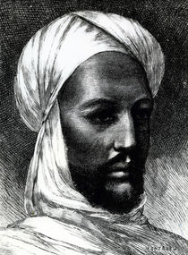 Portrait of Muhammad Ahmad by English School