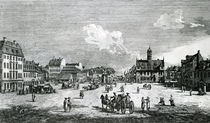 View of Dresden von Bernardo Belotto Canaletto