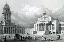 The Concert Hall, Berlin, 1833 by German School