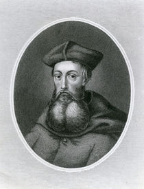 Portrait of Cardinal Reginald Pole von English School