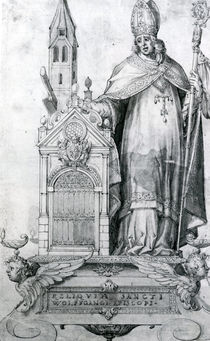 Saint Wolfgang of Regensburg by Italian School