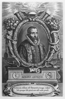 Portrait of Justus Lipsius von Cornelis the Elder Galle