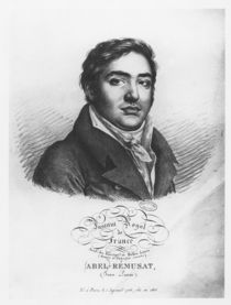 Portrait of Abel Rémusat von Julien Leopold Boilly
