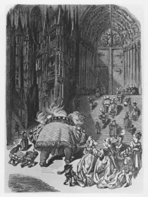 Illustration from 'Gargantua and Pantagruel' von Gustave Dore
