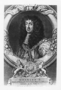 Charles II, King of England by George Vertue