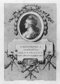 Catherine I of Russia by French School