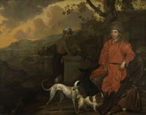Portrait of Philippus Baldaeus and Gerrit Mossopotam von Johan de la Rocquette
