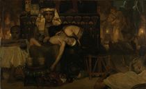 The Death of the Pharaoh?s Firstborn Son von Lawrence Alma-Tadema