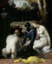 Bathsheba at her Toilet, 1594 von Cornelis Cornelisz. van Haarlem