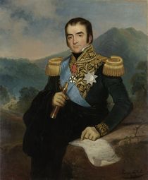 Posthumous Portrait of Herman Willem Daendels von Raden Saleh