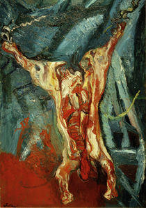 Ch. Soutine, Barcass of beef / painting 1925 by klassik-art