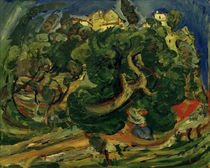 Ch. Soutine, Landscapen in Southern France / painting 1922/23 by klassik art