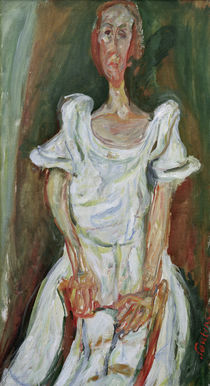 Ch. Soutine, The Bride / painting by klassik art