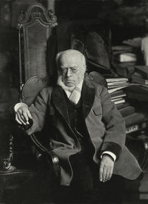 Adolph v. Menzel, portrait photo / Haeckel by klassik-art