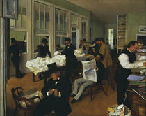 Degas / Office o. the cotton merchants/1873 by klassik art