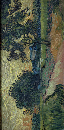 V. v. Gogh, Chateau of Auvers at Sunset/Ptg by klassik art