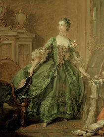 Madame de Pompadour / Gem. v. Boucher von klassik art