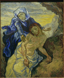 Van Gogh after E.Delacroix, Pietà by klassik art